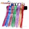 Clip In Hair Extension Sparkle Fairy Shiny Hair Streaks Tinsel Hair Extension Manufactory